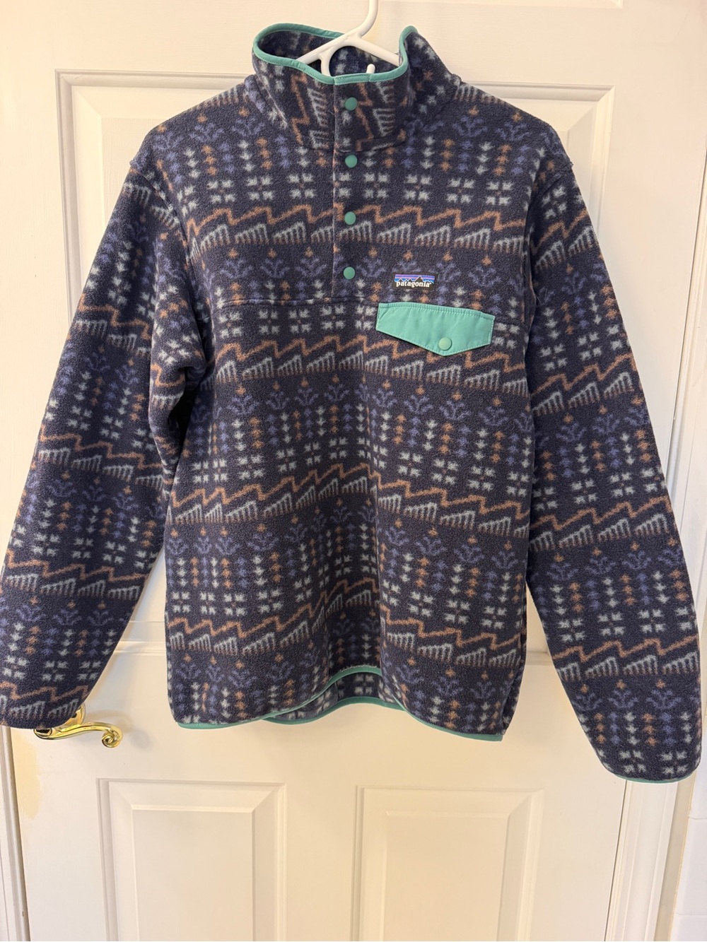 🩷 Patagonia Synchilla Snap-T Fleece Pullover Pullover Size Med. - Picture 3 of 9